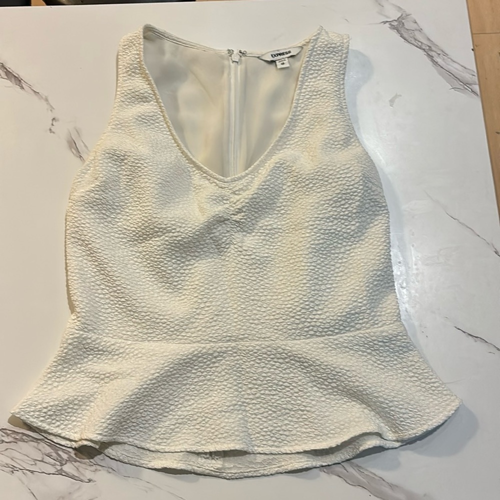 Express peplum top